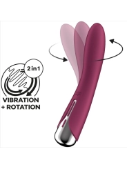 Spinning Vibe 1 G-Spot Rotator Vibrator Rot von Satisfyer Vibrator