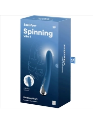 Spinning Vibe 1 G-Spot Blauer Rotator Vibrator von Satisfyer Vibrator