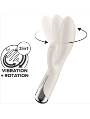 Spinning Rabbit 1 Klitoris und G-Spot Stimulation Beige von Satisfyer Vibrator