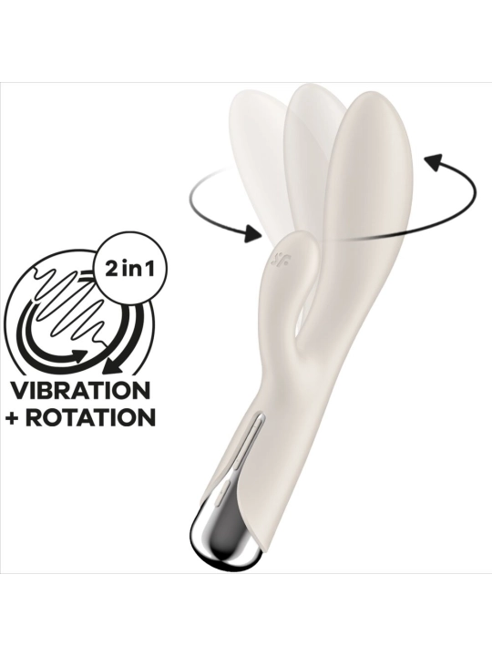 Spinning Rabbit 1 Klitoris und G-Spot Stimulation Beige von Satisfyer Vibrator