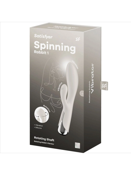 Spinning Rabbit 1 Klitoris und G-Spot Stimulation Beige von Satisfyer Vibrator