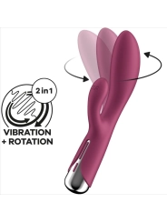 Spinning Rabbit 1 Stimulation der Klitoris und Des Roten G-Punkts von Satisfyer Vibrator