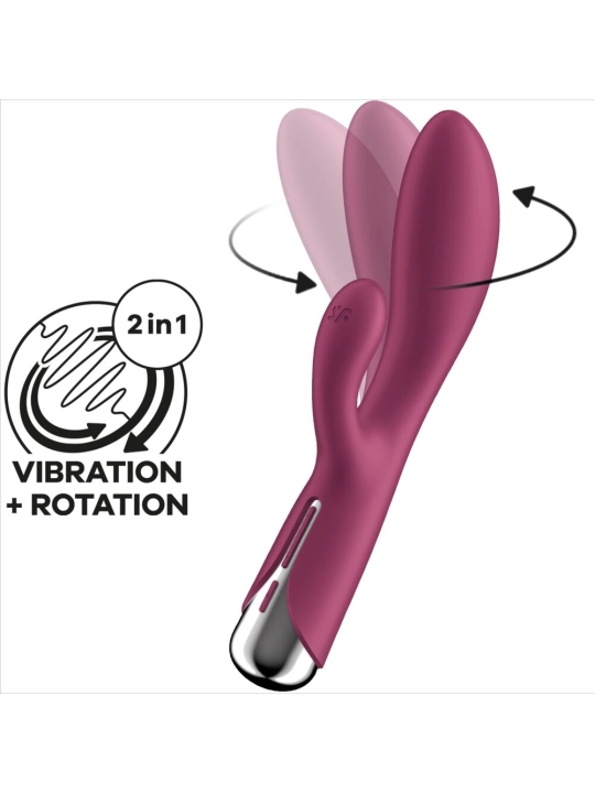 Spinning Rabbit 1 Stimulation der Klitoris und Des Roten G-Punkts von Satisfyer Vibrator