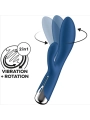 Spinning Rabbit 1 Klitoris und G-Spot Stimulation Blau von Satisfyer Vibrator