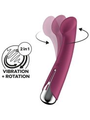 Spinning G-Sport 1 Rotator Vibrator Rot von Satisfyer Vibrator