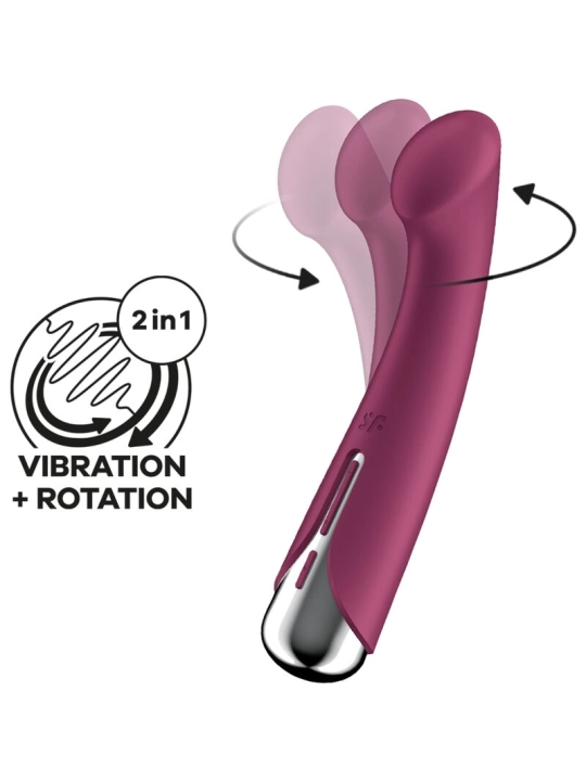 Spinning G-Sport 1 Rotator Vibrator Rot von Satisfyer Vibrator