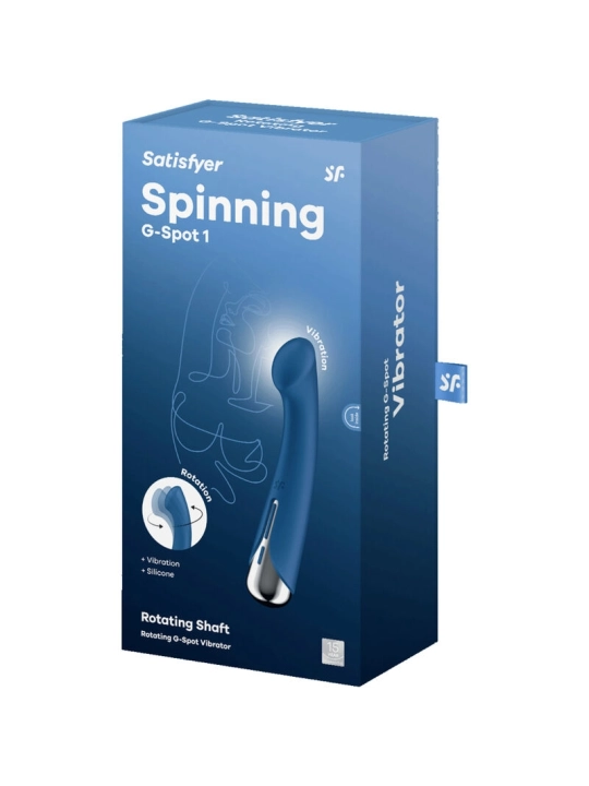 Spinning G-Sport 1 Rotator Vibrator Blau von Satisfyer Vibrator