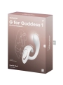 G For Goddess 1 Rabbit Vibrator Weiss von Satisfyer Vibrator