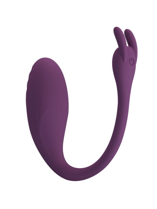 Catalina Vibrator App Fernbedienbares Lila von Pretty Love Led