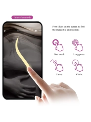 Catalina Vibrator App Fernbedienbares Lila von Pretty Love Led