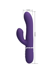 Multifunktions-G-Spot-Vibrator Lila von Pretty Love Flirtation