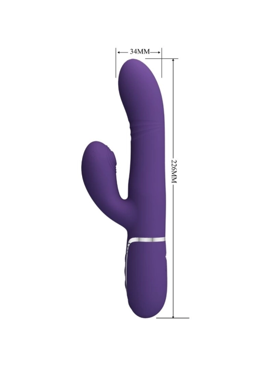 Multifunktions-G-Spot-Vibrator Lila von Pretty Love Flirtation