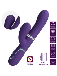 Multifunktions-G-Spot-Vibrator Lila von Pretty Love Flirtation