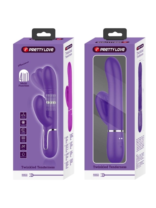 Multifunktions-G-Spot-Vibrator Lila von Pretty Love Flirtation