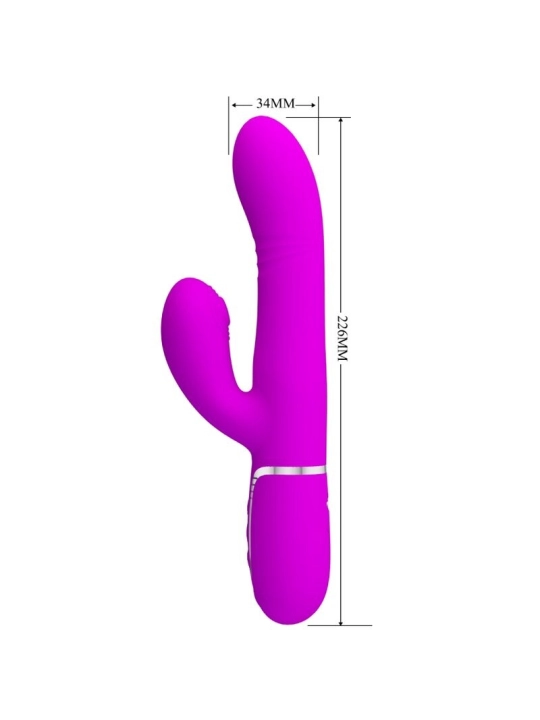 Multifunktions-G-Spot-Vibrator Fuchsia von Pretty Love Flirtation