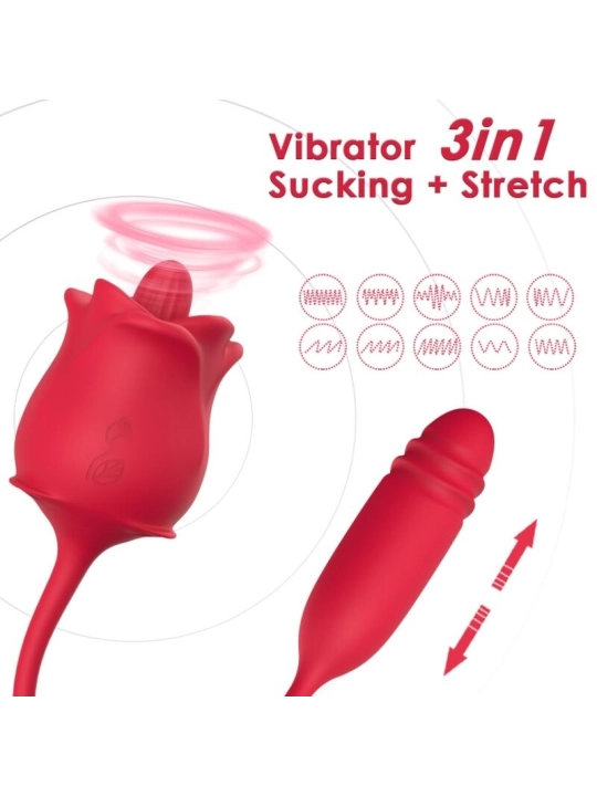 Rosa Stimulator & Vibrator Cola Red von Armony Stimulators