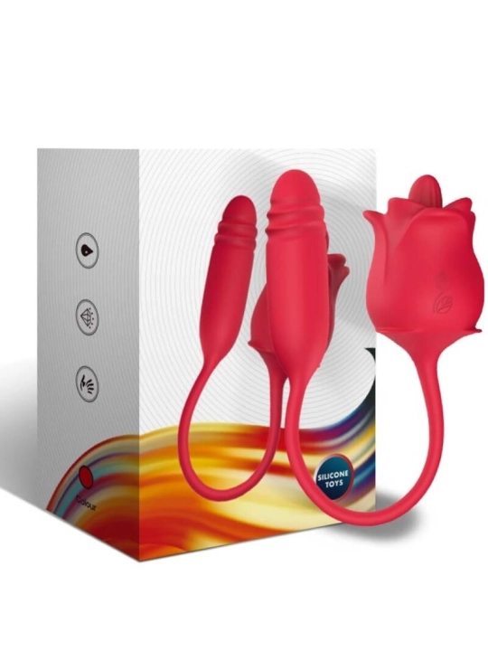 Rosa Stimulator & Vibrator Cola Red von Armony Stimulators