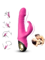 Zing Dildo Vibrator Kaninchen Fuchsia von Armony Vibrators