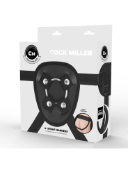 Harness + Silikon Dichte Cocksil Artikulierbar Schwarz 13 cm von Cock Miller