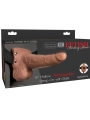 Verstellbares Gurt Realistischer Penis und Vibrator 15 cm von Fetish Fantasy Series