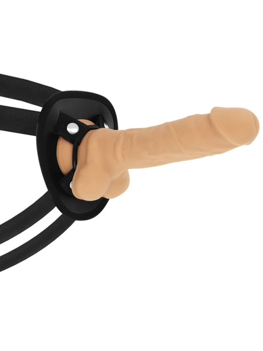 Harness + Silikon Dichte Artikulierbares Cocksil 18 cm von Cock Miller