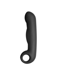 Ovid Silikon Schwarz Dildo von Electrastim