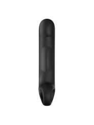 Ovid Silikon Schwarz Dildo von Electrastim