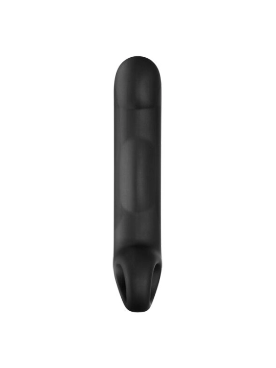 Ovid Silikon Schwarz Dildo von Electrastim