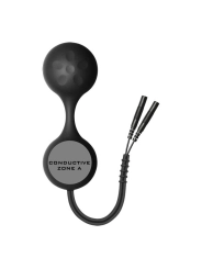 Lula Silicone Schwarz Kegel Excersisor von Electrastim