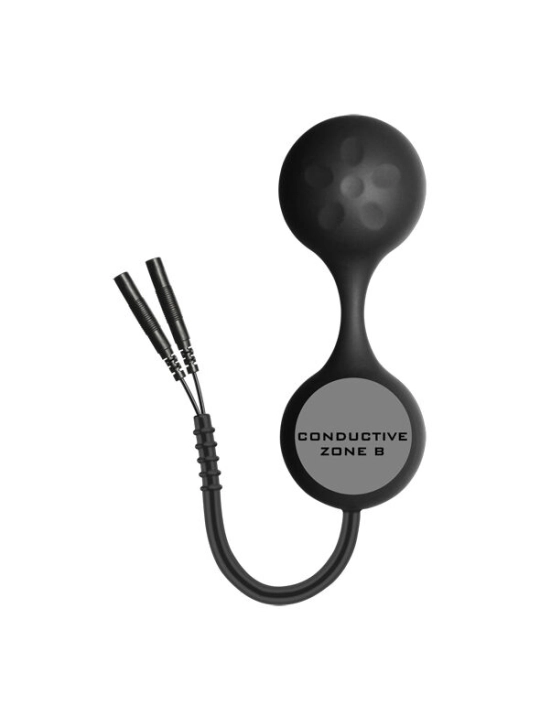 Lula Silicone Schwarz Kegel Excersisor von Electrastim