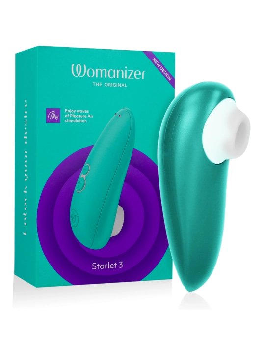 Starlet 3 Klitoralstimulator Türkis von Womanizer