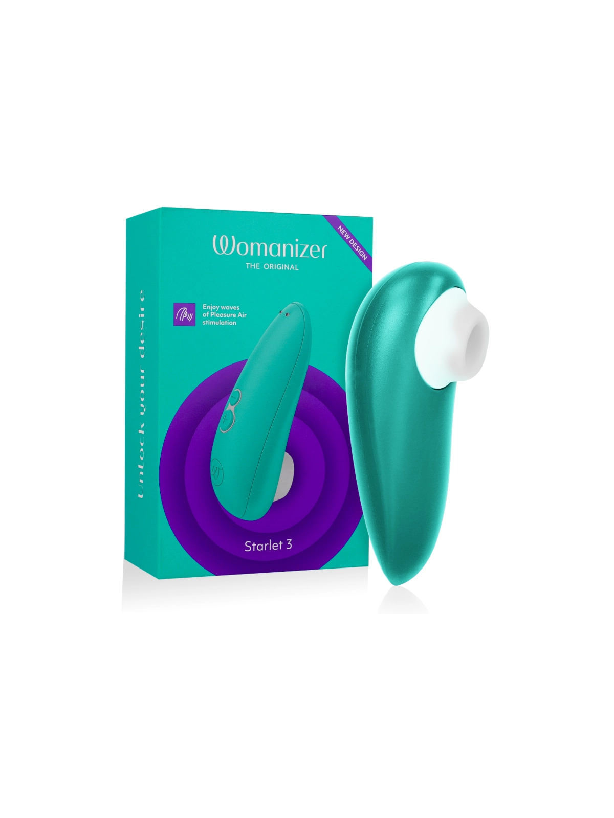 Starlet 3 Klitoralstimulator Türkis von Womanizer