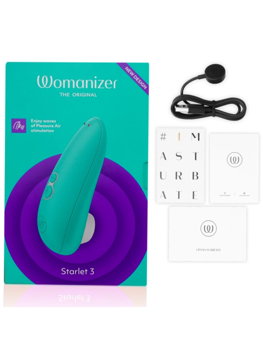 Starlet 3 Klitoralstimulator Türkis von Womanizer