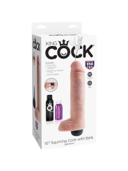 Realistischer Natürlicher Ejakulator-Penis 25.40 cm von King Cock