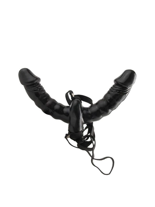 Vibrierender Double Delight Strap-On. von Fetish Fantasy Series