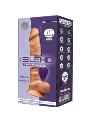 Model 1 Realistischer Penisvibrator Silikon Premium Silexpan Fernbedienbares 20 cm von Silexd