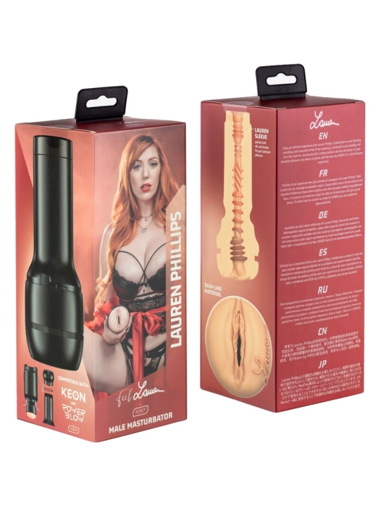 Feel Lauren Phillips Stars Collection Strokers Powerblow Kompatibel von Kiiroo