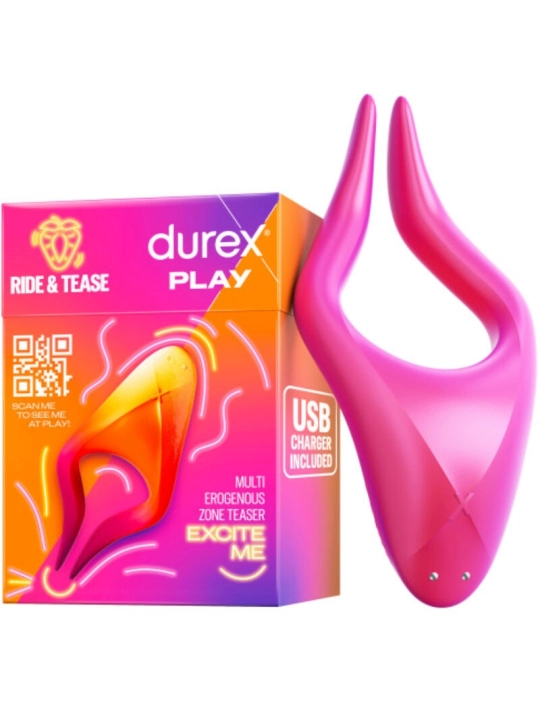 Multistimulator-Spielzeug Fahren & Tease von Durex Toys