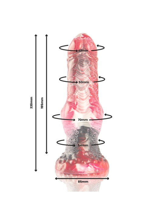 Helios Dildo mit Hodenwärme und Ekstase von Epic