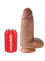 Polliger Realistischer Penis 23 cm Karamell von King Cock