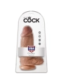 Polliger Realistischer Penis 23 cm Karamell von King Cock