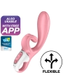 Hug Me Rabbit Vibrator App Rosa von Satisfyer Connect