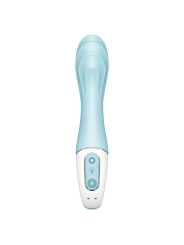 Air Pump Vibrator 5+ Aufblasbare G-Spot-Vibrator-App Blau von Satisfyer Connect