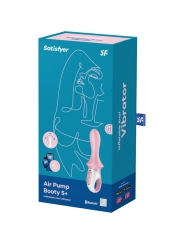 Air Pump Booty 5+ Aufblasbarer Analvibrator Rosa von Satisfyer Connect