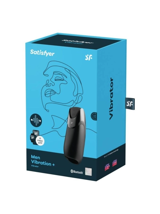 Men Vibration+ Schwarz von Satisfyer Men