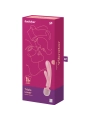 Triple Lover Rabbit Vibrator Massager Rosa von Satisfyer Vibrator