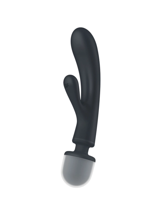 Triple Lover Rabbit Vibrator Massager Grau von Satisfyer Vibrator