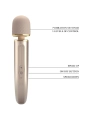 Massager 7 Vibrationsmodi Champagner von Pretty Love Smart