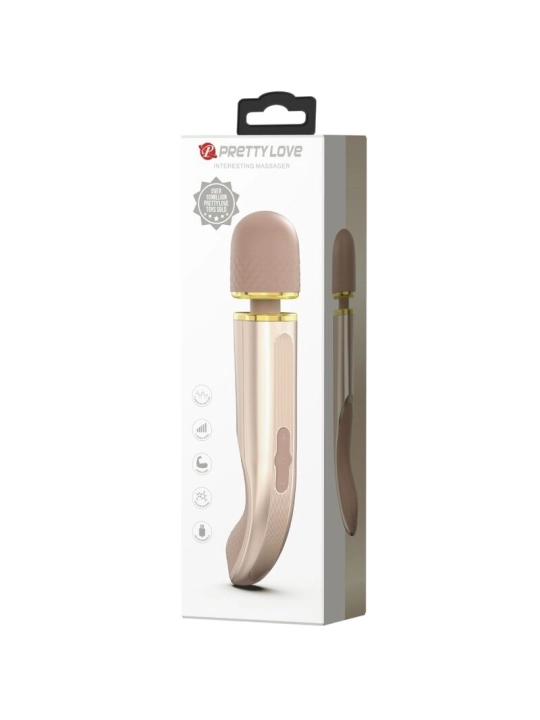 Massager 7 Vibrationsmodi Champagner von Pretty Love Smart