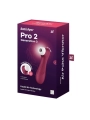 Pro 2 Generation 3 Liquid Air Technology Weinrot von Satisfyer Air Pulse